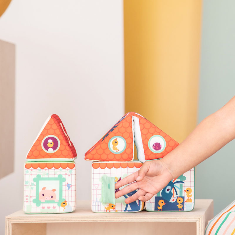 Granja de Cubos para Apilar