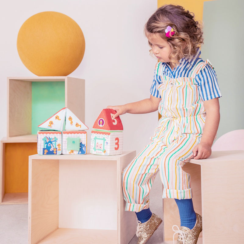 Granja de Cubos para Apilar