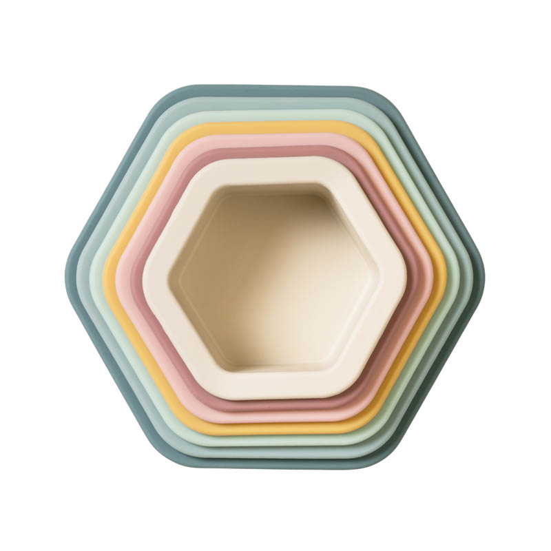 Hexágonos Apilables de Silicona