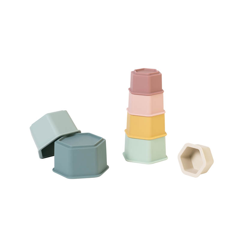 Hexágonos Apilables de Silicona