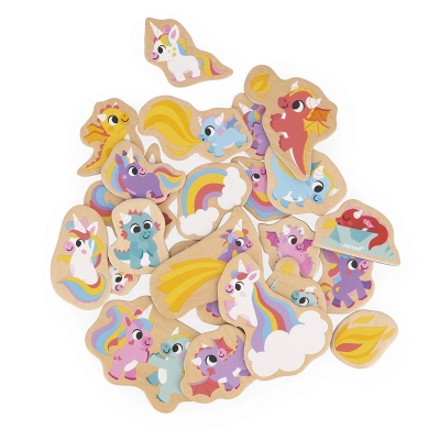 Imanes Unicornios y Dragones 24 piezas Imanes Unicornios y Dragones 24 piezas