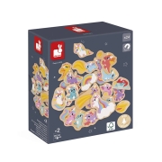 Imanes Unicornios y Dragones 24 piezas