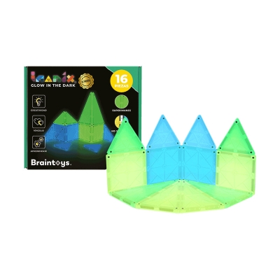 Imanix Glow in the Dark 16 Piezas Imanix Glow in the Dark 16 Piezas