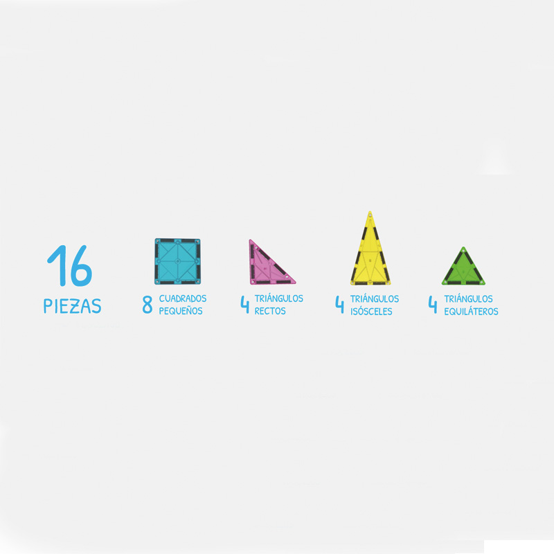 Imanix Glow in the Dark 16 Piezas