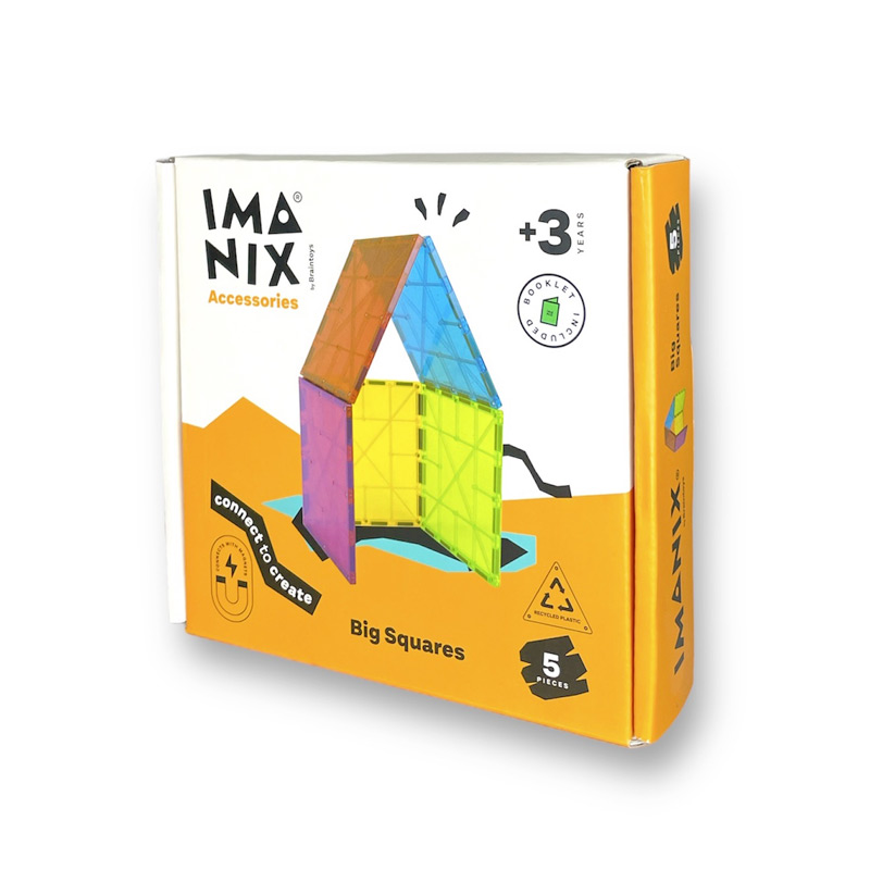 Imanix Set de 5 Cuadrados Grandes