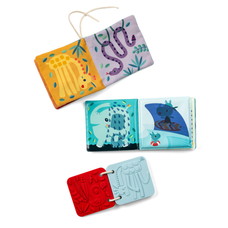 Jack Conjunto de 3 Livros Sensoriais