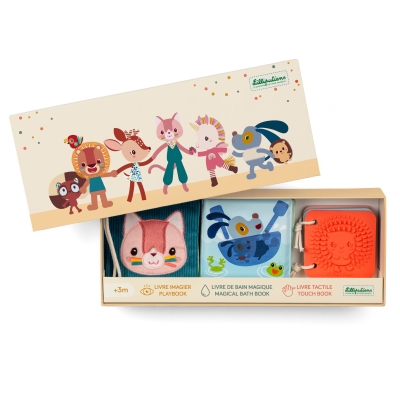 Jeanne Conjunto de 3 Livros Sensoriais