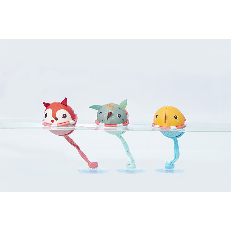 Joe 3 Bolas do Banho com Ventosa