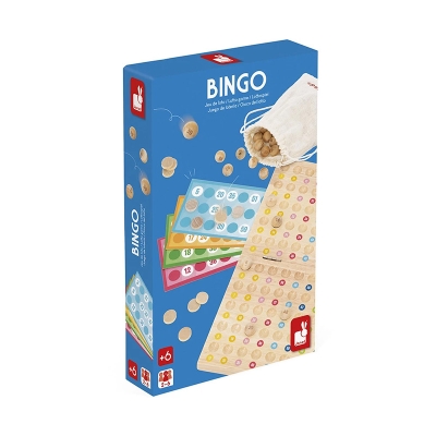 Juego Bingo de madera