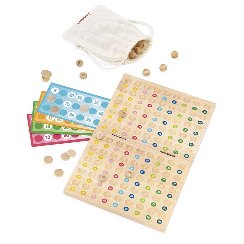 Juego Bingo de madera