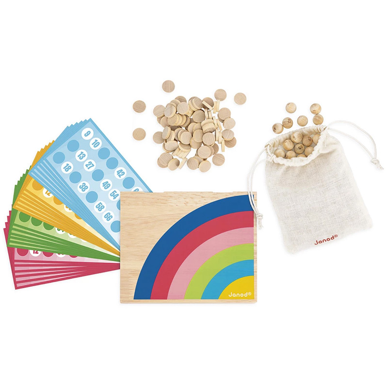 Juego Bingo de madera
