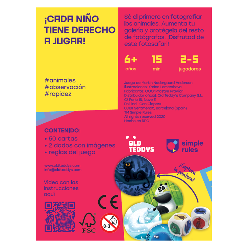 Juego de Cartas Take a Pic