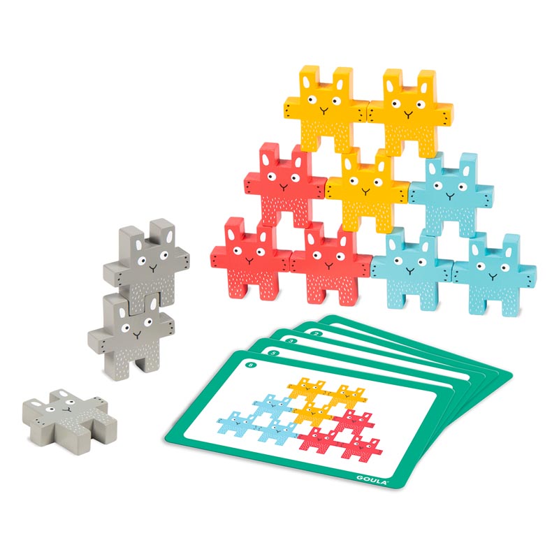 Juego de Apilar Conejitos