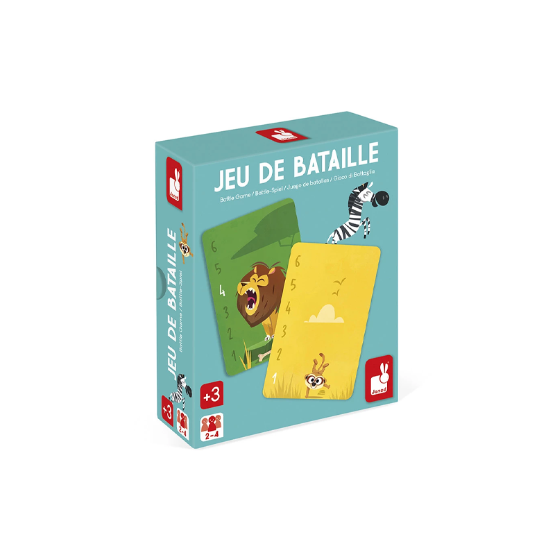 Juego de Cartas Batalla de Animales de la Sabana