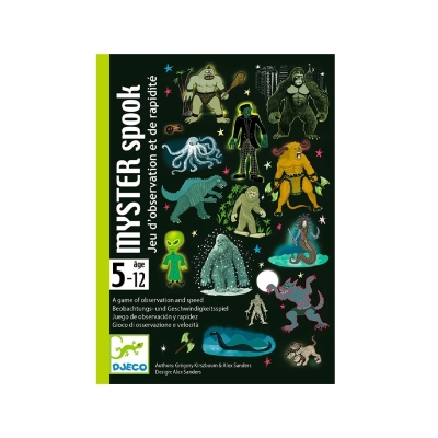 Juego de cartas Myster Spook Juego de cartas Myster Spook
