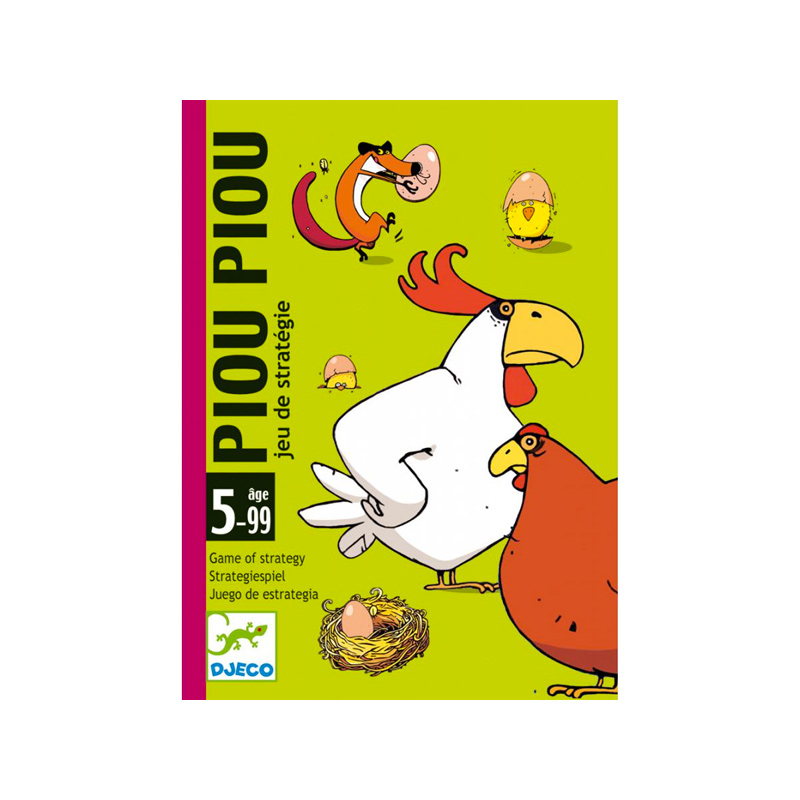 Juego de Cartas Piou Piou