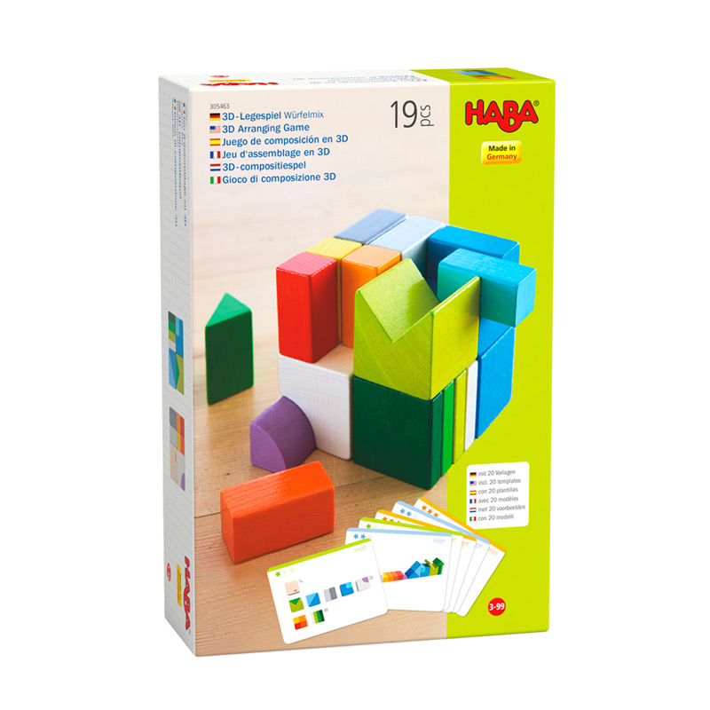 Juego de Composición en 3D: Mix de Cubos