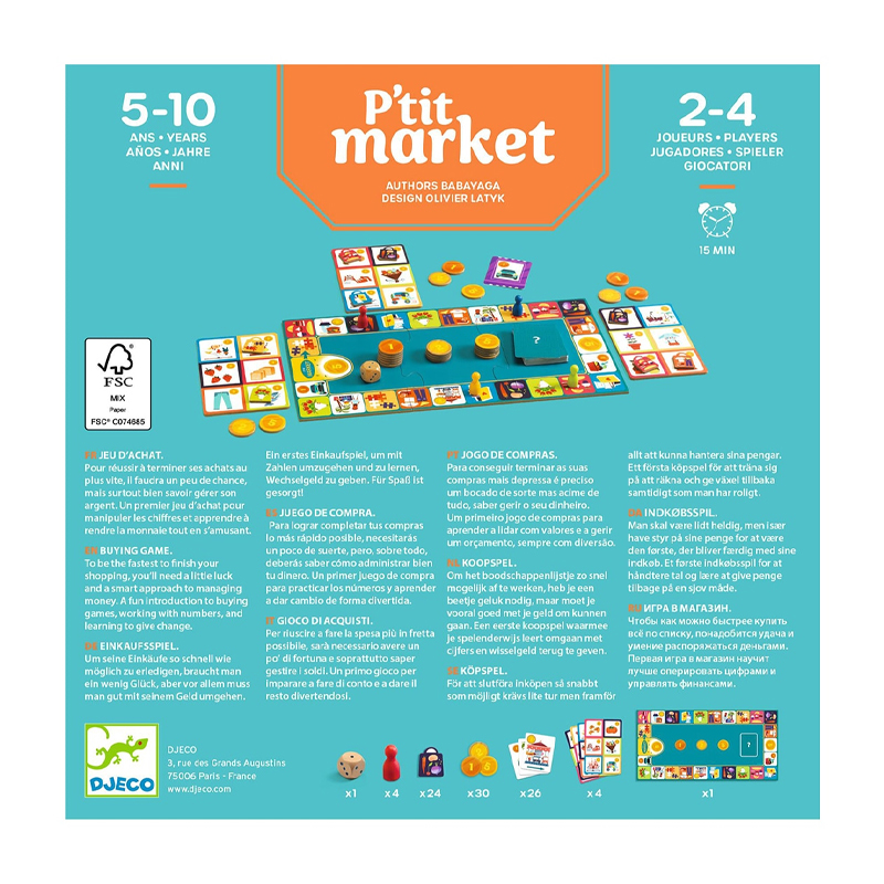 Juego de Compra P'tit Market
