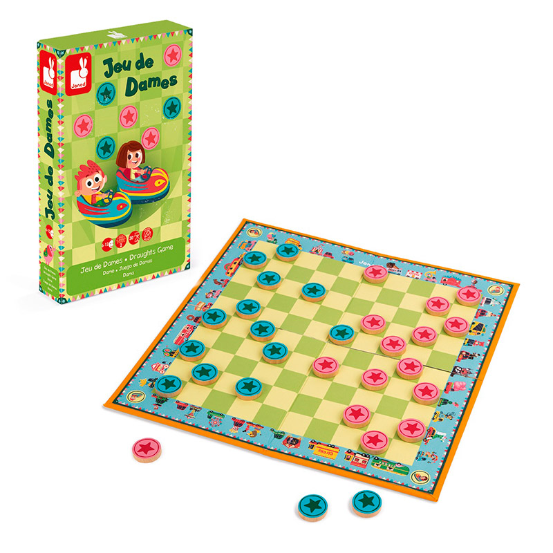 Juego de Damas Carrousel