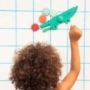 Jogo de equilíbrio para o banho Crocodilo