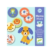 Juego de memoria Memo Peluches 30 fichas