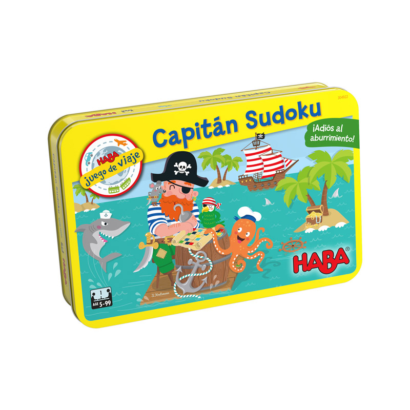 Juego de viaje Capitán Sudoku