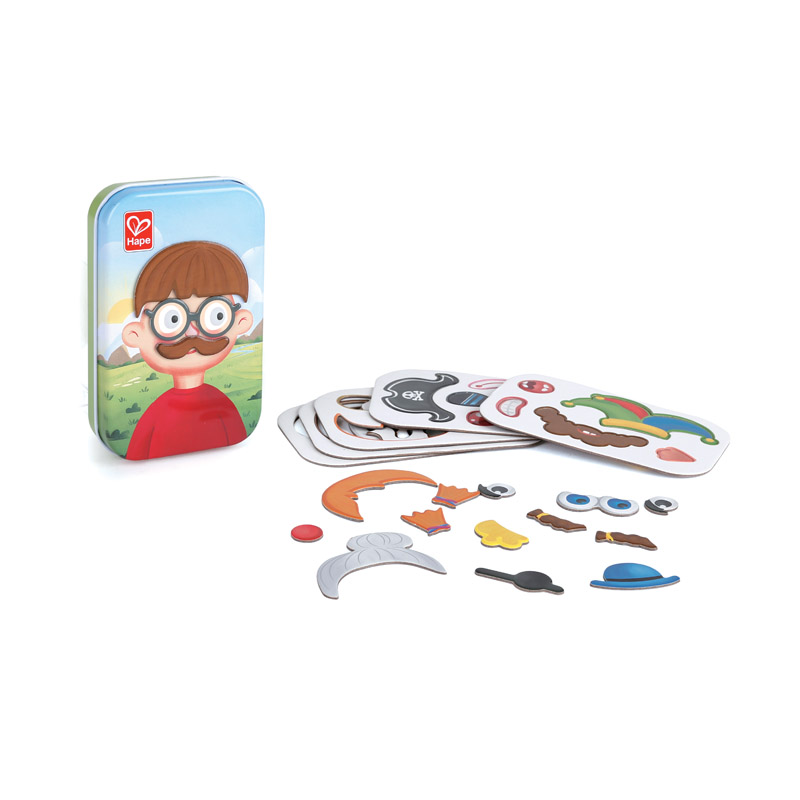 Juego en Lata: Caras Magnéticas Divertidas