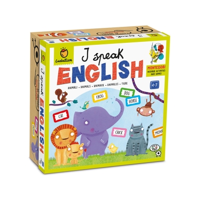Juego Montessori I Speak English