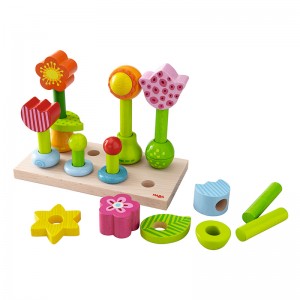 Juego para Encajar: Jardín de Flores Juego para Encajar: Jardín de Flores