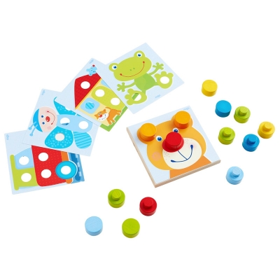 Juego para Ensartar: Mundo de Colores Juego para Ensartar: Mundo de Colores