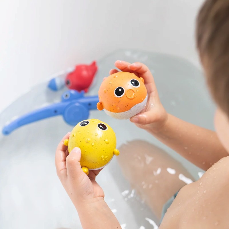 Juego de pesca para el baño Catch & Splash de Tiger Tribe