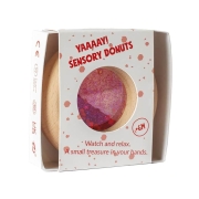 Sonajero Sensorial Calm Donut Rojo