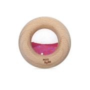 Sonajero Sensorial Calm Donut Rosa