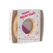 Sonajero Sensorial Calm Donut Rosa
