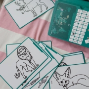 Kidydraw Mini Tableta de Dibujo Animales del Mundo