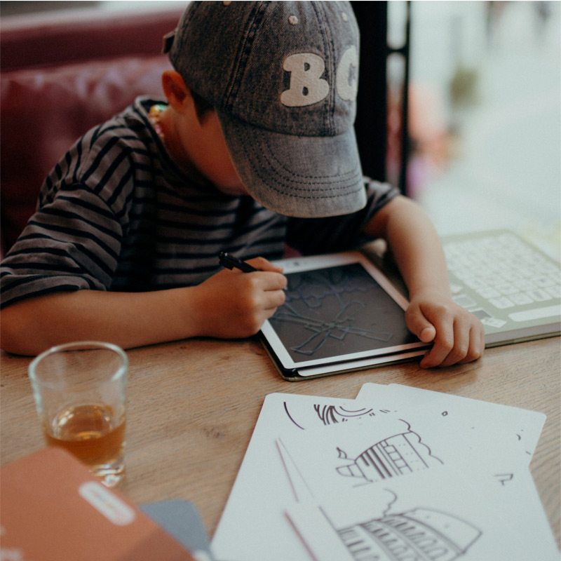 Kidydraw Mini Drawing Tablet Dinos