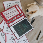 Kidydraw Mini Tableta de Dibujo Mascotas