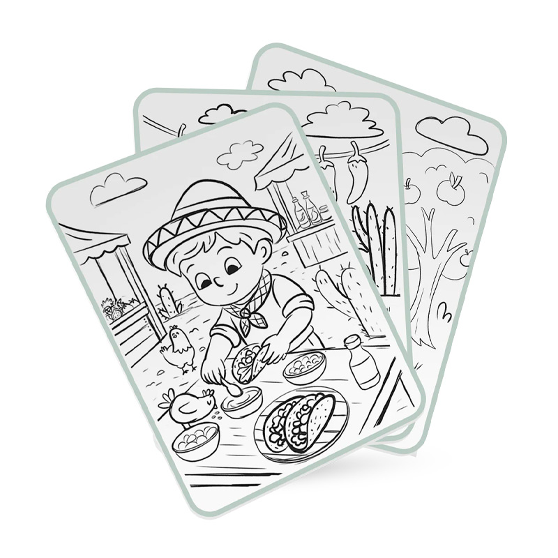 Kidydraw PAD Alimentos