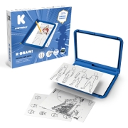 Kidydraw-Pro Tableta Luminosa Azul