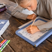 Kidydraw-Pro Tableta Luminosa Azul