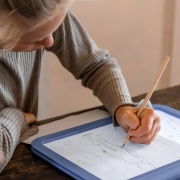 Kidydraw-Pro Tableta Luminosa Azul