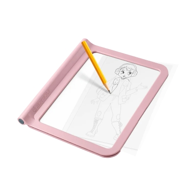 Kidydraw-Pro Mesa Luminosa Rosa