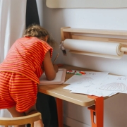 Kidydraw-Pro Mesa Luminosa Rosa