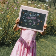 Kidydraw-Pro Mesa Luminosa Rosa