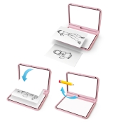 Kidydraw-Pro Mesa Luminosa Rosa