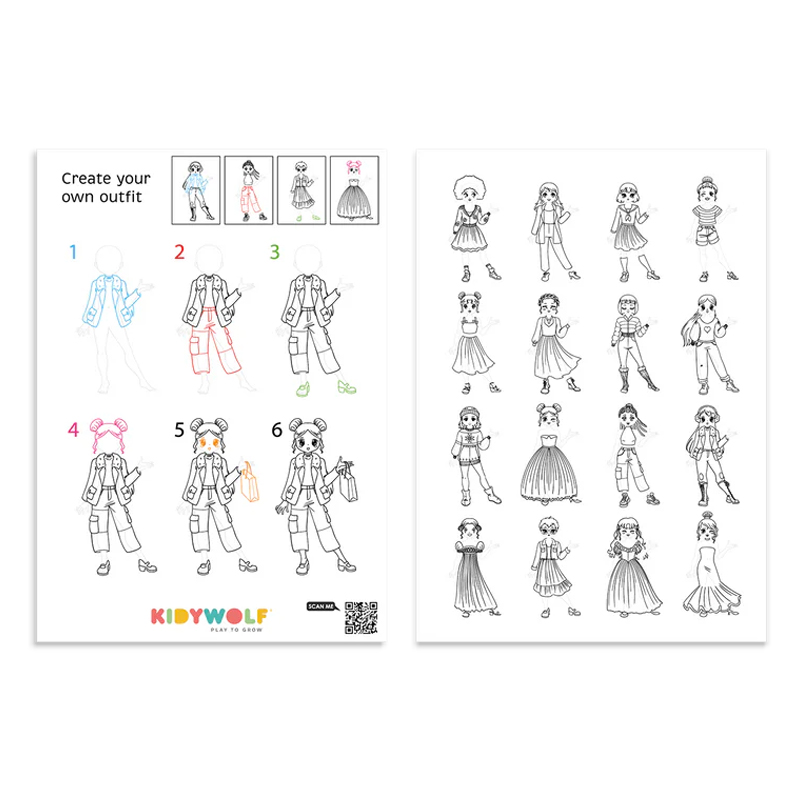 Kidydraw-Pro Mesa Luminosa Rosa