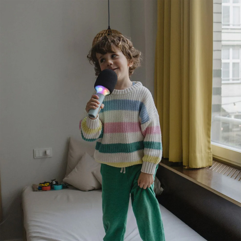 Kidymic Micrófono Verde