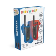 Kidytalk Walkie-talkies Azul e Vermelho