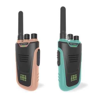 Kidytalk Walkie-talkies Natural y Cian Kidytalk Walkie-talkies Natural y Cian