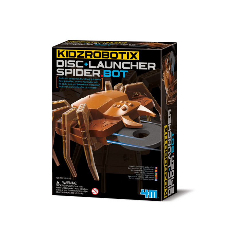 KidzRobotix Lançador de Discos SpiderBot